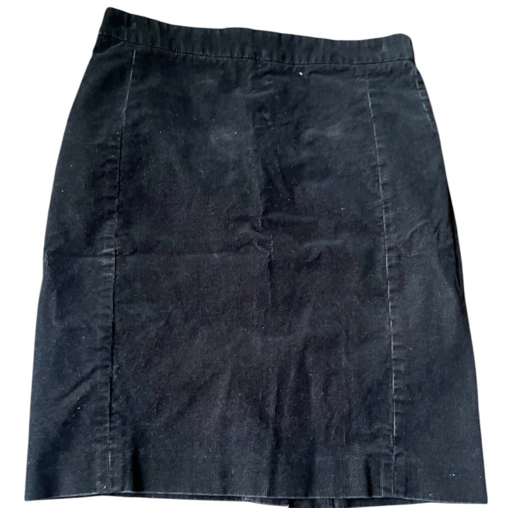 J crew corduroy size 4 brown pencil skirt